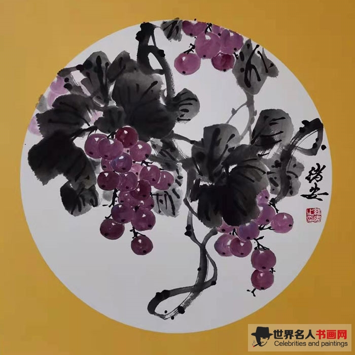 长安画家,画家田绪安,国画 长安画家,画家田绪安,国画
