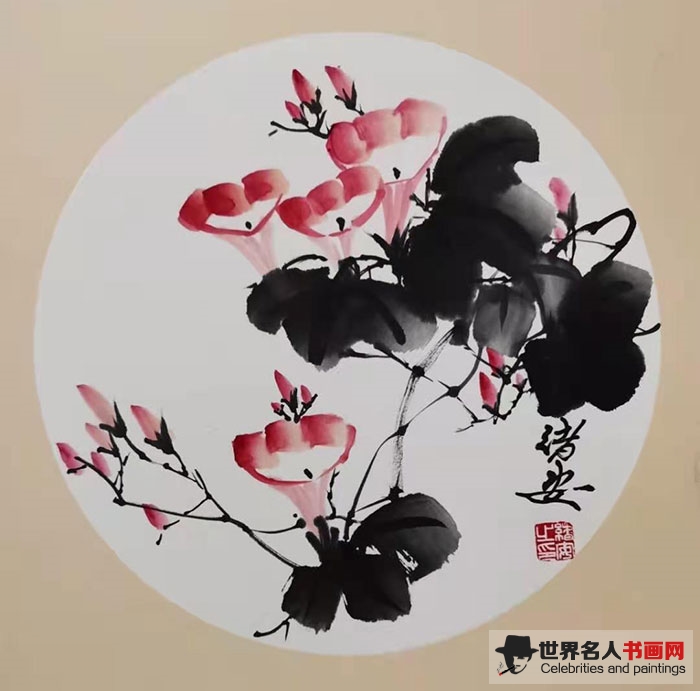 长安画家,画家田绪安,国画 长安画家,画家田绪安,国画